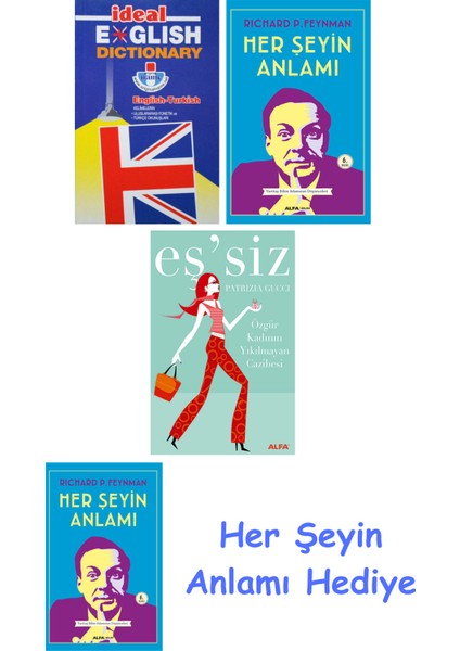 Ideal English Dictionary + Her Şeyin Anlamı + Eş'siz + Her Şeyin Anlamı