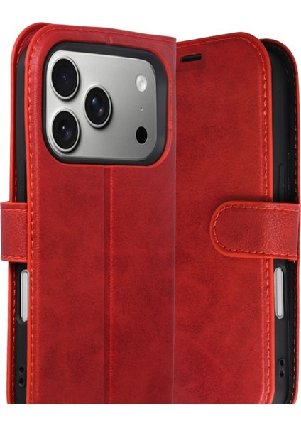 Drnds Newface Apple Iphone 17 Pro Trend S Plus Kapaklı Kılıf - Kırmızı fiyatları