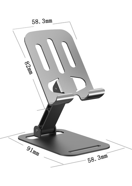 Yeni Cep Telefonu Tutucu Masaüstü Cep Telefonu Tutucu Tembel Adam Taşınabilir Katlanabilir Tablet Destek Standı (Yurt Dışından)
