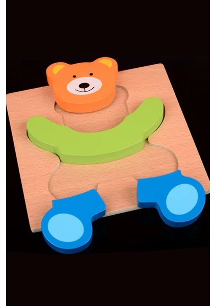 Ayıcık Şeklinde Ahşap Bultak Oyun Seti Eğitici Öğretici Oyun Set Bultak Puzzle Oyuncak fiyatları