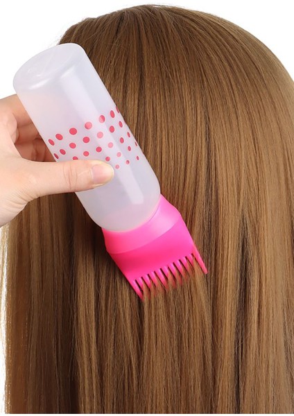 Taraklı Saç Boyama Şişesi Silikon Saç Boyama Yıkama Bakım Yapma Tüpü Pratik 2 Adet fiyatları