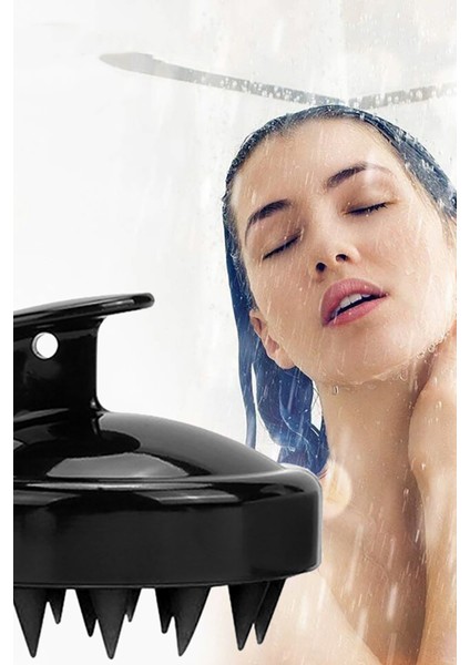 Saç Bakım Fırçası, Saç Derisine Masaj Yapan Şampuan Tarağı, Duş Fırçası