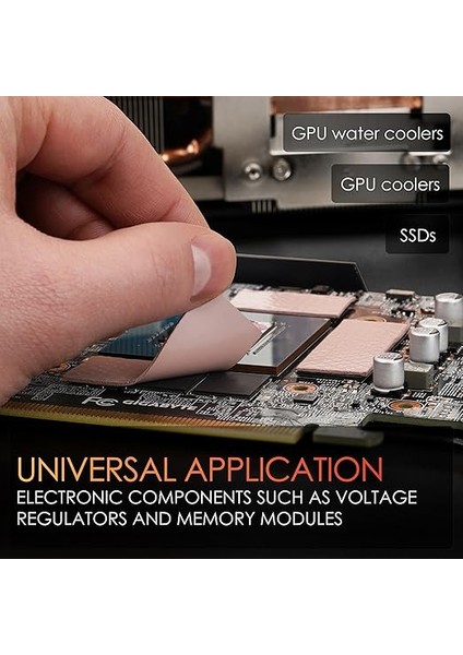 Thermal Grizzly Minus Pad 8- Silikonlu, Kendinden Yapışkanlı, Termal Iletken Termal Ped - Bilgisayarın Veya Konsolun Isıtma Elemanlarını Isıtır ve Soğutur (100 × 100 × 0,5 Mm) modelleri