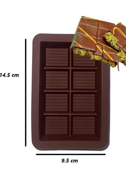 8li Dubai Çikolatası Kalıbı Silikon Dayanıklı Yapışmaz Çikolata Kalıbı Dubai Çikolata Kalıbı fiyatları