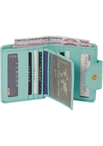 Mavi Hakiki Deri Kadın Cüzdan - S1CB00005674-T9J