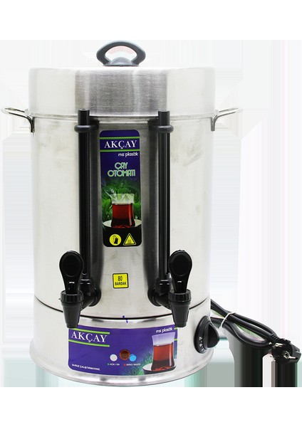 ÇAY OTOMATI 80 BARDAK SEMAVER ELEKTRİKLİ ÇAY MAKİNESİ ( MARKA DEĞİŞKENLİK GÖSTEREBİLİR ) (5264)