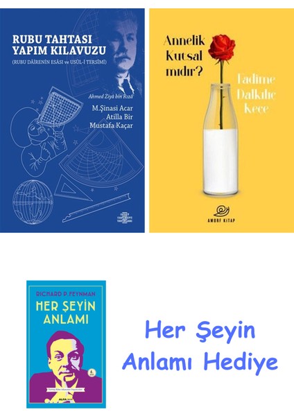 Rubu Tahtası Yapım Kılavuzu + Annelik Kutsal Mıdır? + Her Şeyin Anlamı