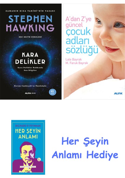 Kara Delikler + Çocuk Adları Sözlüğü (Cep Boy) + Her Şeyin Anlamı