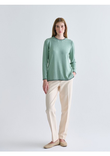 Yeni Sezon Bisiklet Yaka Kadın Triko Kazak fiyatları