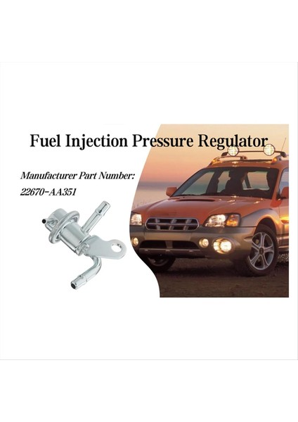 Araç Yakıt Enjeksiyon Basınç Regülatör Valfi PR4214 22670-AA351 Subaru Baja Turbo Forester Impreza Wrx Stı 22670AA351 (Yurt Dışından) modelleri