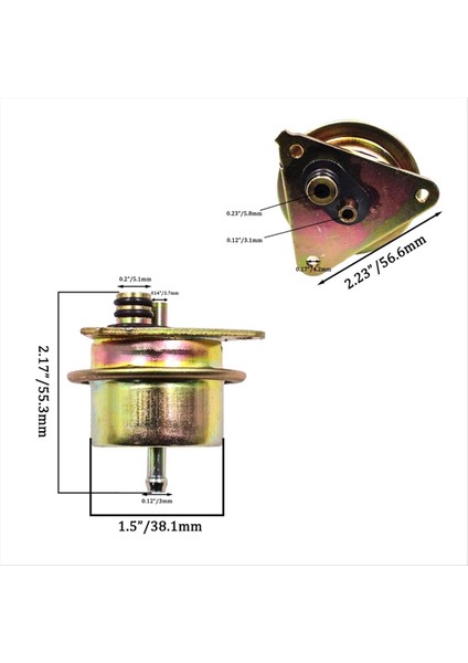 Ford F E 150 250 350 Boğa Exp Ranger Lincoln Mazda B2300 Merkür Yakıt Basınç Regülatörü ZZM013280 ZZM313280 (Yurt Dışından) fırsatları