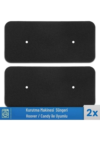 Kurutma Makinesi Süngeri 2'li Hoover DYC8813B80,DYC8913B80,DYC88132BX80, Candy EVOC1379XB,EVOC5810NBS,EVOC5913B47 ile Uyumlu - 40006731 fiyatları