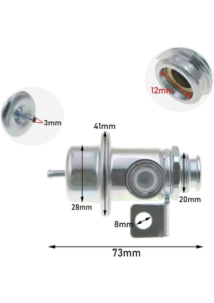 Chevrolet Beretta Için Yakıt Basıncı Regülatörü Lumina Corsica Buick Skylark Century Pontiac 1990-1999 412202410R (Yurt Dışından) indirimleri