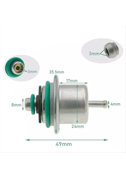 88894360 Chevy Chevrolet Banliyö Için Yeni Yakıt Basıncı Regülatörü 1500 Banliyö 1500 Tahoe Gmc Sierra 89017382 PR287 (Yurt Dışından) fiyatları