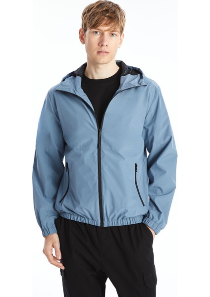 Yeni Sezon Standart Kalıp Kapüşonlu Erkek Mont