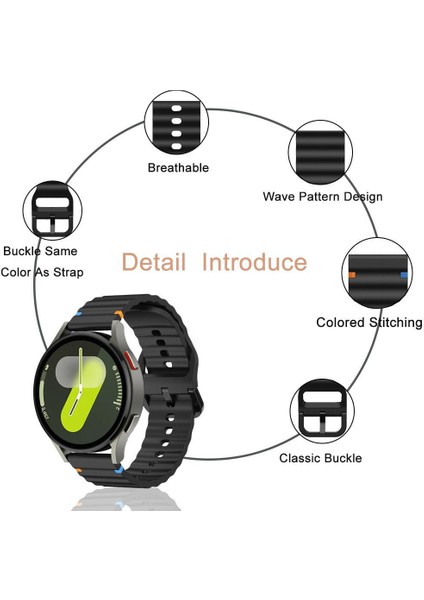 Huawei Watch Gt5 Gt4 Gt3 Gt2 GT2E/GT5 Pro Gt3 Pro Gt2 Pro 46MM Dalga Tasarım Silikon Kordon 22MM fırsatları