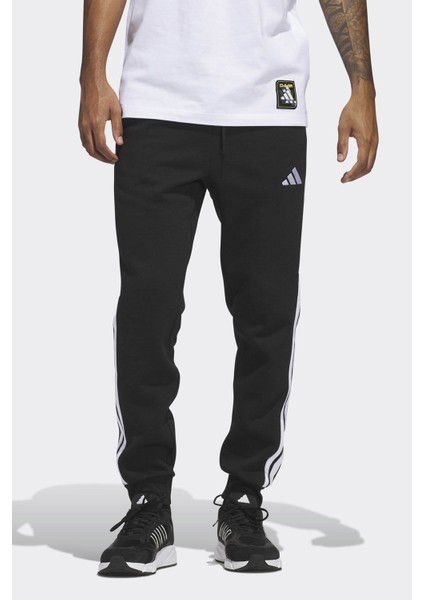 M 3s Fl Tcpt Siyah - Beyaz Erkek Eşofman Altı JD1861