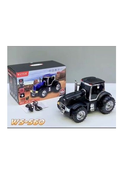 WS-560 Traktör Görünümlü Taşınabilir Kablosuz Bluetooth Hoparlör ve Fm Radyo fiyatları