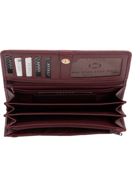 Bordo Hakiki Deri Kadın Cüzdan - S1CB00005783-G7Q modelleri