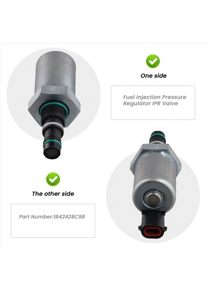 1842428C98 Yakıt Enjeksiyon Basınç Regülatörü Navistar Uluslararası Kamyon DT570 HT570 DT466 DT466E (Yurt Dışından) modelleri