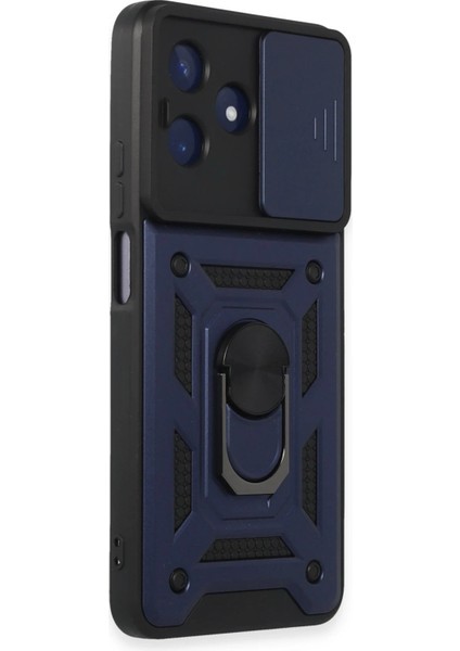 Drnds Newface Realme C53 Kılıf Pars Lens Yüzüklü Silikon - Lacivert fiyatları