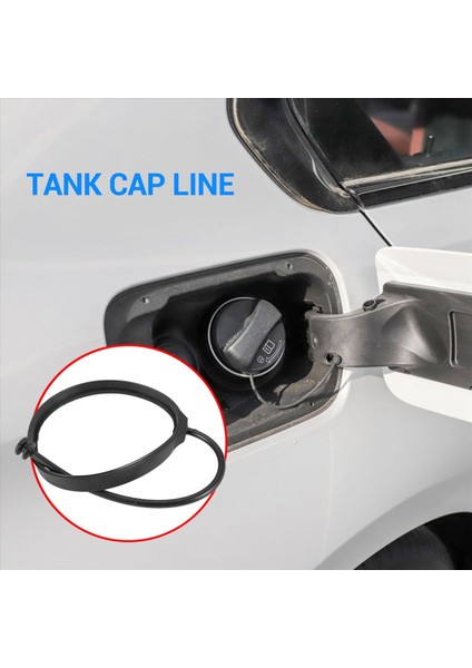 20X Araç Araç Yakıt Deposu Kapağı Hat Tel Araç Bmw-1 Için Aksesuar Değiştirin 3 5 7 Seri X1 X3 X4 X5 X6 Z4 16117222391 (Yurt Dışından) modelleri