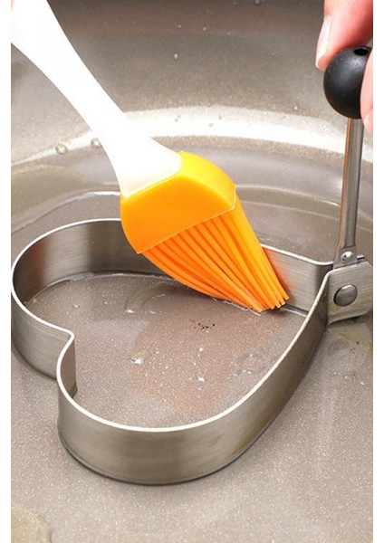 2 Adet Yumurta Pişirme Kalıbı Kalp Şekilli Yumurta Kalıbı Pratik Paslanmaz Mutfak Kalıbı Kalp fırsatları