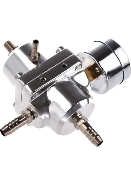 Evrensel Araç Ayarlanabilir Yakıt Basınç Regülatörü Gümüş Gümüş (Yurt Dışından) fırsatları