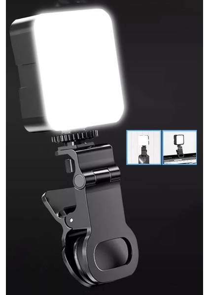 Şarjlı 100 LED Selfie Video Kamera Işığı Tripod Uyumlu ve Mandallı 3500-6500 ,dimmer Ayarlı fiyatları
