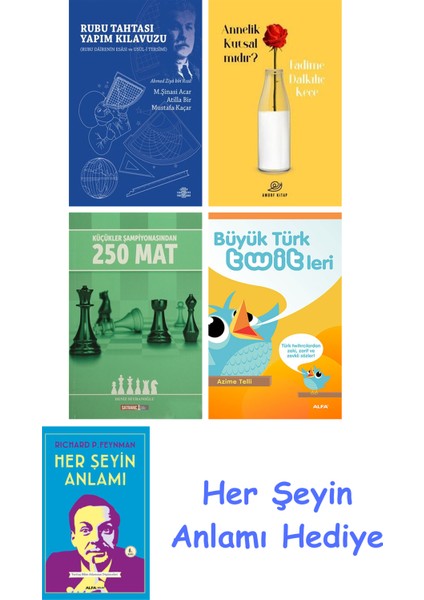 Rubu Tahtası Yapım Kılavuzu + Annelik Kutsal Mıdır? + Küçükler Şampiyonasından 250 Mat + Büyük Türk Twitleri + Her Şeyin Anlamı