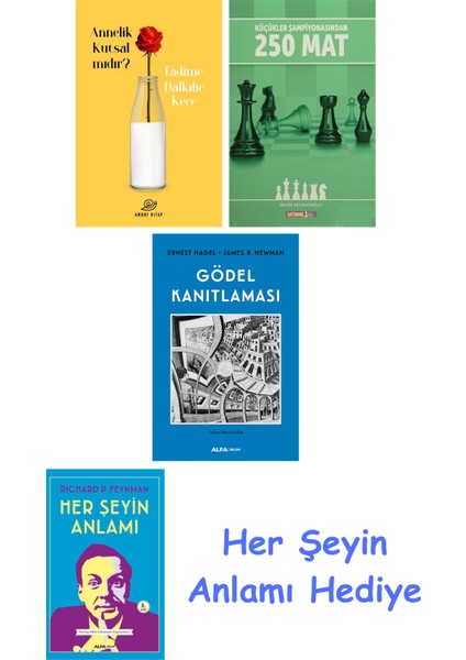 Annelik Kutsal Mıdır? + Küçükler Şampiyonasından 250 Mat + Gödel Kanıtlaması + Her Şeyin Anlamı