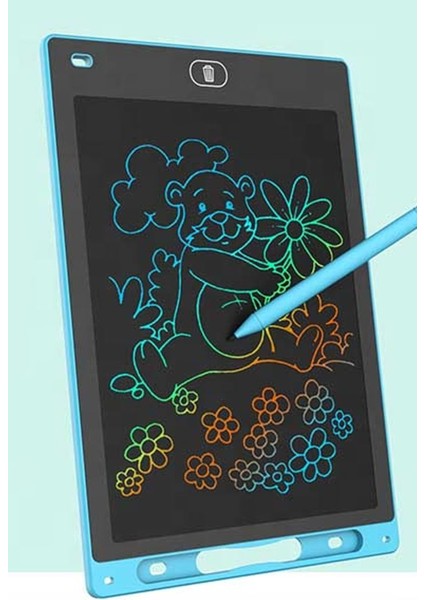Kendinden Kalemli Tuşlu Silinip Yazılabilen Pilli Eğitici Öğretici Eğlenceli Çizim Yazı Tableti fırsatları