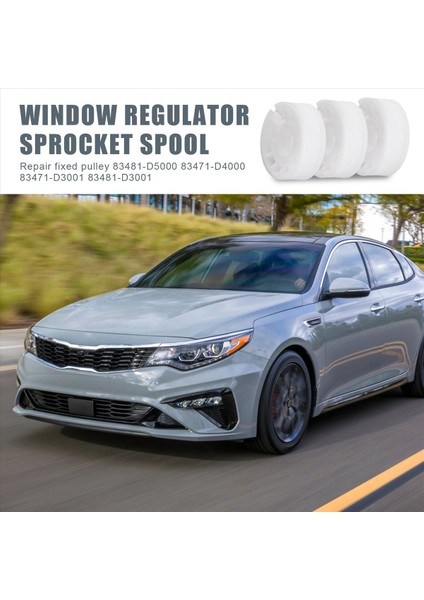 Pencere Regülatörü Kıa Optima Için Sproccool Makarası 16-20 Onarım Fix Mondu 83481-D5000 83471-D4000 83471-D3001 83481-D3001 (Yurt Dışından) fırsatları