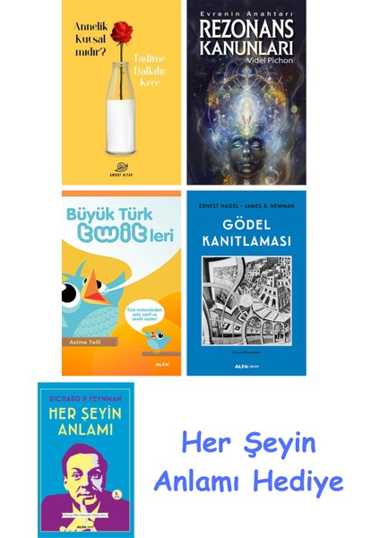 Annelik Kutsal Mıdır? + Rezonans Kanunları + Büyük Türk Twitleri + Gödel Kanıtlaması + Her Şeyin Anlamı