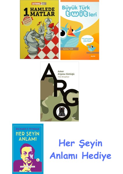 1 Hamlede Matlar + Büyük Türk Twitleri + Asker Argosu Sözlüğü + Her Şeyin Anlamı