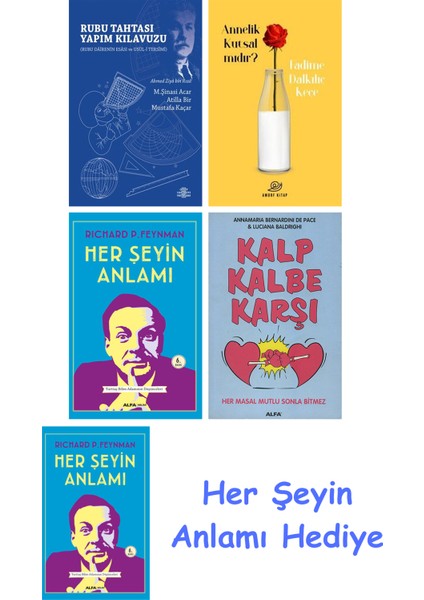 Rubu Tahtası Yapım Kılavuzu + Annelik Kutsal Mıdır? + Her Şeyin Anlamı + Kalp Kalbe Karşı + Her Şeyin Anlamı