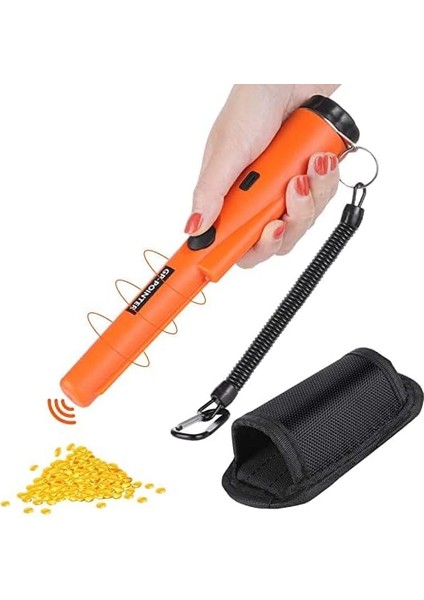 Gp-Poınter Pinpointer Altın Metal Dedektörü Hazine Avcısı Taşıma Çantası Hediye