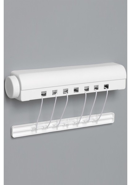 Pratik ve Portatif 4 Ipli Çamaşır Kurutma Askısı, Beyaz Renk, Hafif ve Kullanışlı modelleri