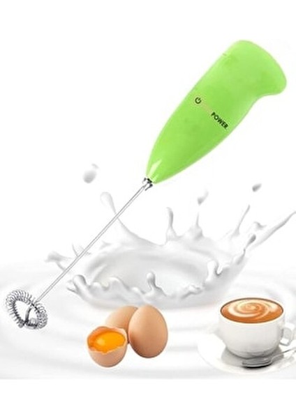 Renkli Pilli Mini Mikser Polipropilen Malzemeden Ergonomik Tasarım 78 mm indirimleri