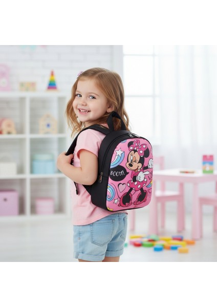 Minnie Mouse Pembe Kız Çocuk Kreş Çantası