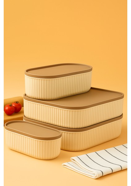 9 Parça Şık ve Kullanışlı Piknik Sepeti – Kahverengi Krem | Modern Tasarım fırsatları