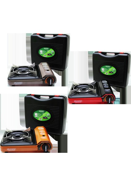 Pro Portatif Kamp Ocak Pls.çantalı - Gaz Stop Emn.- Rüzgarlık (5264)