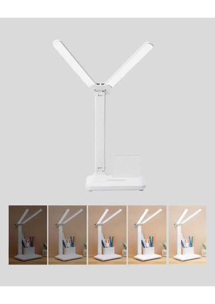 LED Işıklı Masa Lambası – Göz Yormayan, Kısılabilir ve Esnek Başlıklı fiyatları