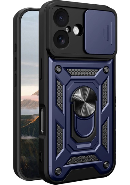 Drnds Newface Apple Iphone 17 Pars Lens Yüzüklü Silikon - Lacivert fiyatları