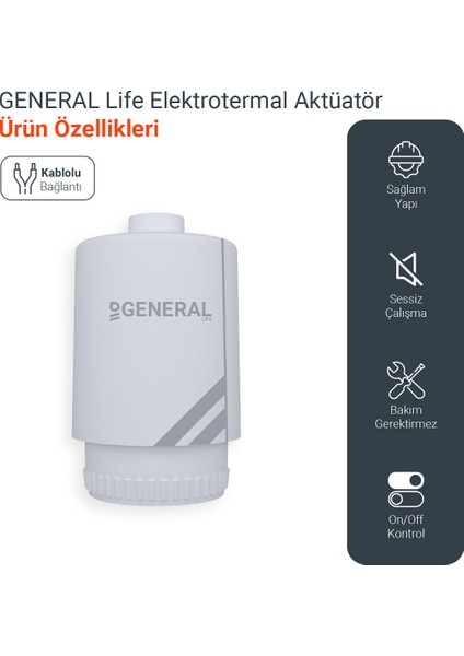 Mitra TA230 Elektrotermal Aktüatör Vana Motoru modelleri