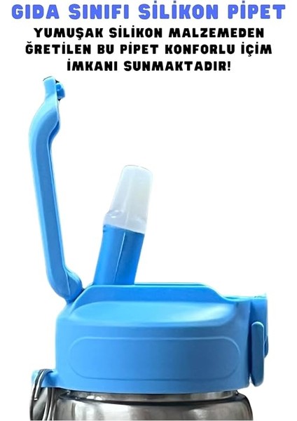 600ML Sonic Temalı Lisanslı Pipetli Kilitlenebilir Kapak Paslanmaz Çelik Termos Matara fiyatları