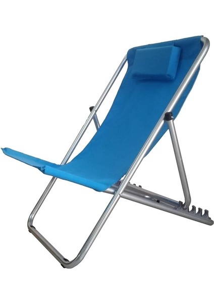 Balkon Teras Bahçe Şezlong Katlanır Yastıklı 5 Kademe Ayarlı Yatar Rahat Plaj Balıkçı Tv Koltuğu modelleri