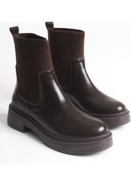 Vontel Elastik Yan Bantlı Kadın Günlük Bot