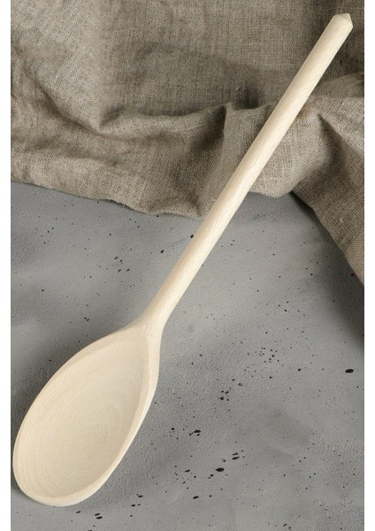 15 cm 1 Adet Küçük Şimşir Kaşık, Küçük Mama Kaşığı, Şimşir Tahta Kaşık