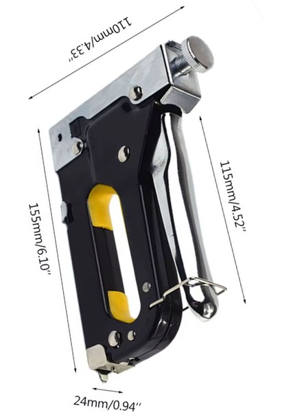 Pratik Metal Zımba Tabancası Seri Atış Zımba Tabanası Sağlam Paslanmaz Zımba Tabanca modelleri